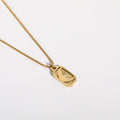 Golden Celestial Emblem Pendant Necklaces