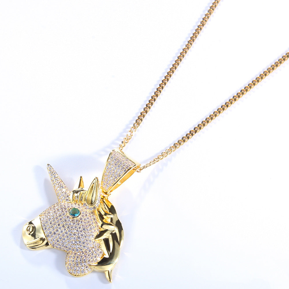 Enchanted Unicorn Pendant Necklace