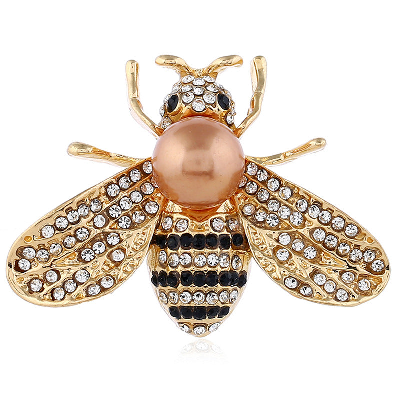 Embellished Queen Bee Brooch