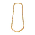 CZ Diamond Cube Box Chain Hip Hop Necklace