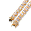 Cushioned Box Chain Choker Necklace