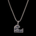 Tsunami Surfer Necklace