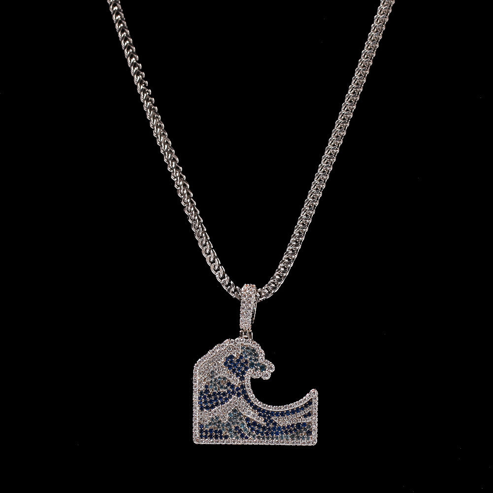 Tsunami Surfer Necklace