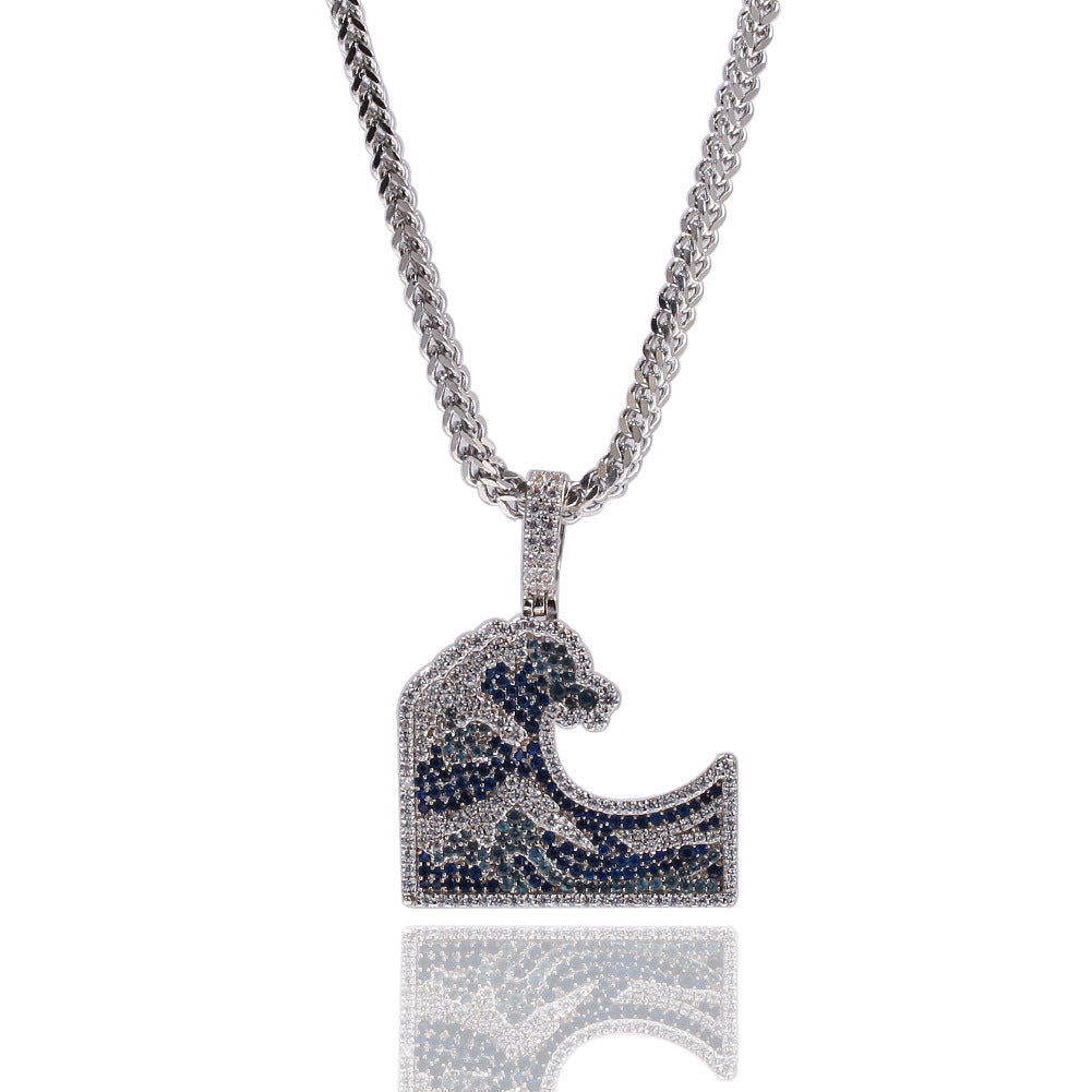 Tsunami Surfer Necklace