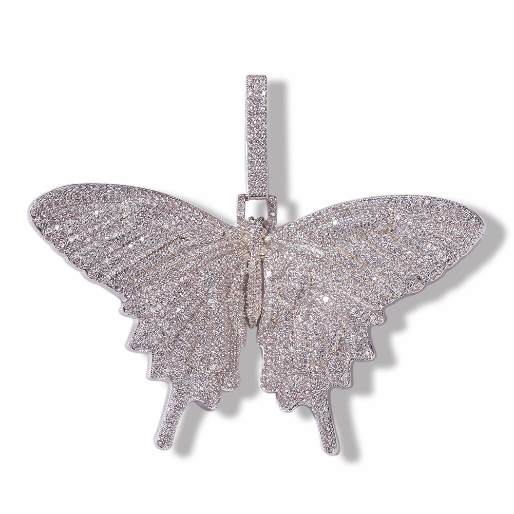 Embellished Butterfly Chain Necklace