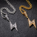 Sparkling Thunder Pendant Necklace