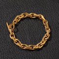 Cold Metal Stainless Steel Cable Chain Bracelet