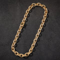 O-Shaped Wire Chain Necklace