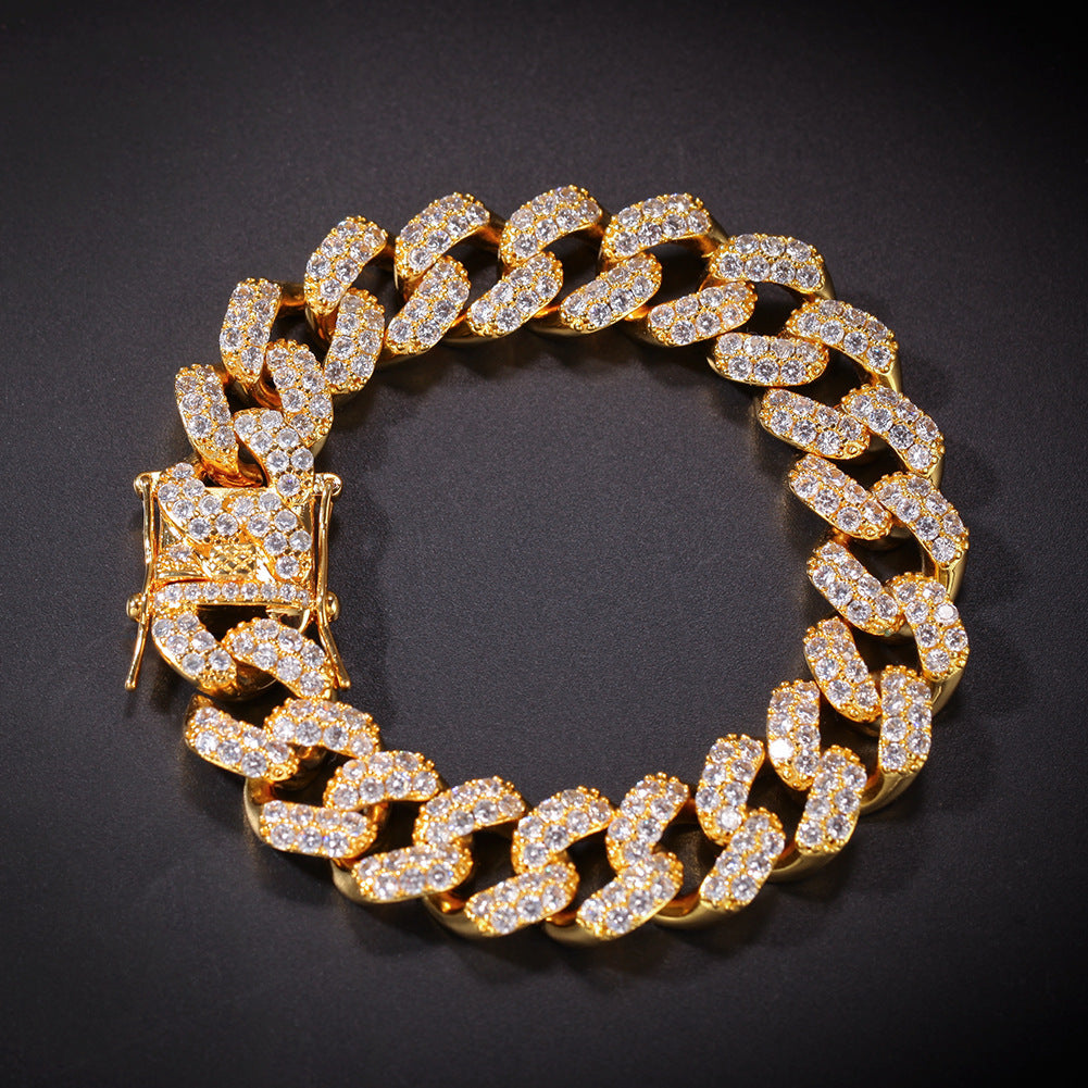 Hip Hop Cuban Chain Bracelet