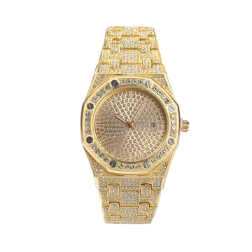 Pavé Hip Hop Analog Watch