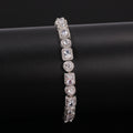 Geometric CZ Diamond Bracelet