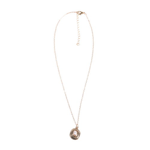 Seashell Meets Pearl Double Necklace