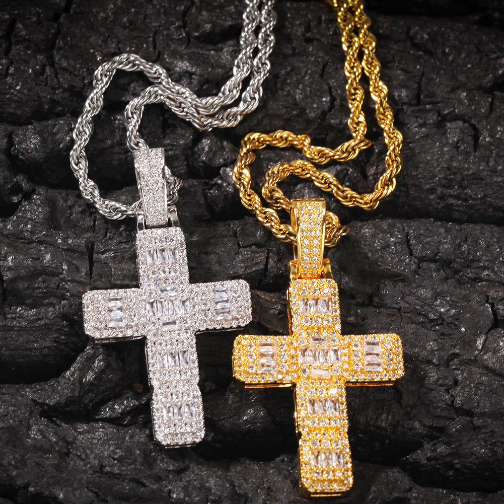 Classic Hip Hop Crucifix Necklace