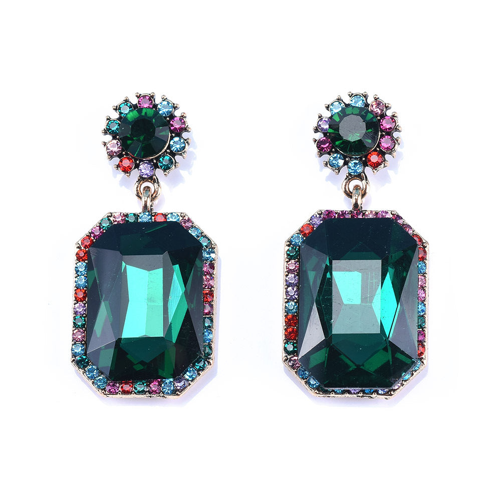 NEW 2020 Exaggerated Rhinestone Statement Earrings