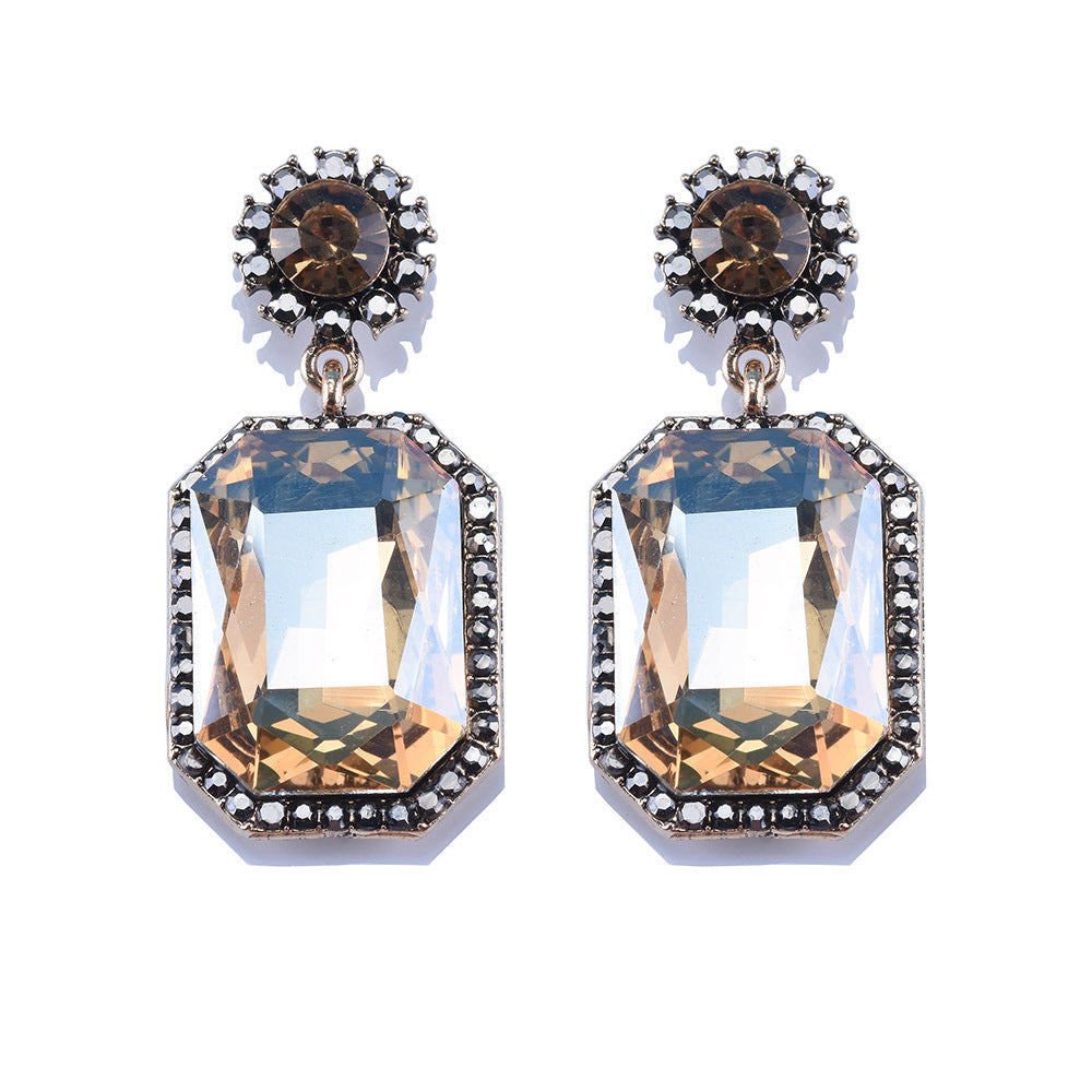 NEW 2020 Exaggerated Rhinestone Statement Earrings