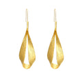 Vintage Gold & Silver Toned Teardrop Earrings