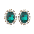 Oversized Gemstone Entourage Earrings