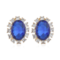 Oversized Gemstone Entourage Earrings