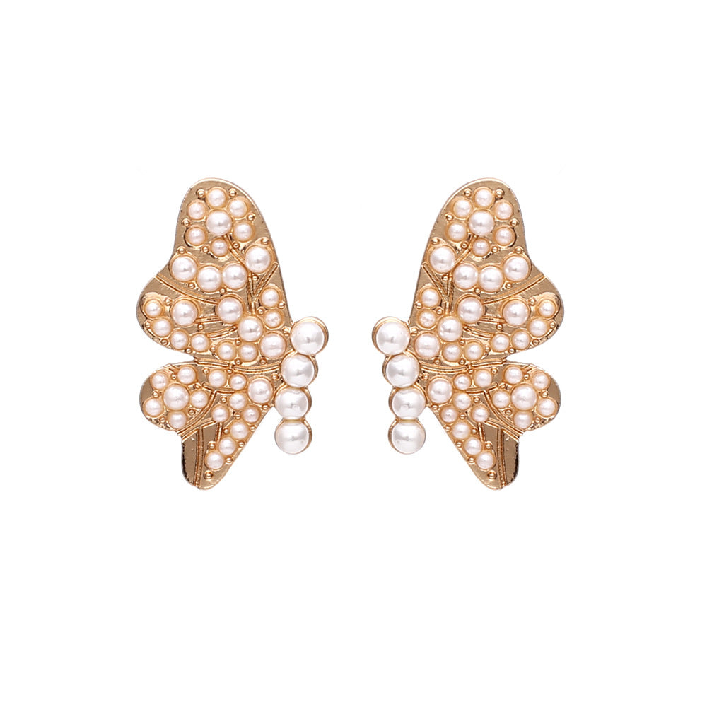 Matching Butterfly Wing Ear Studs