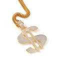 Hip-Hop US Dollar $ Pendant Necklace