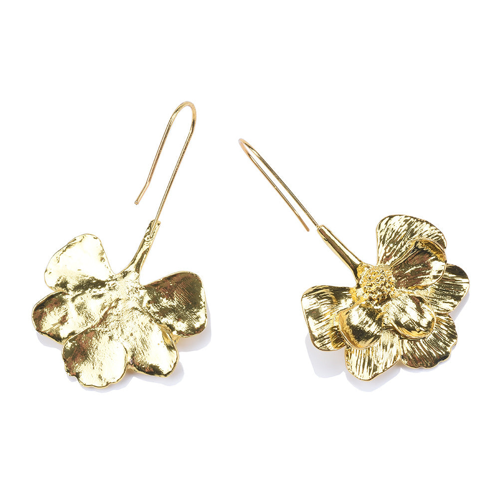 NEW 2020 Gold & Silver Flower Earrings