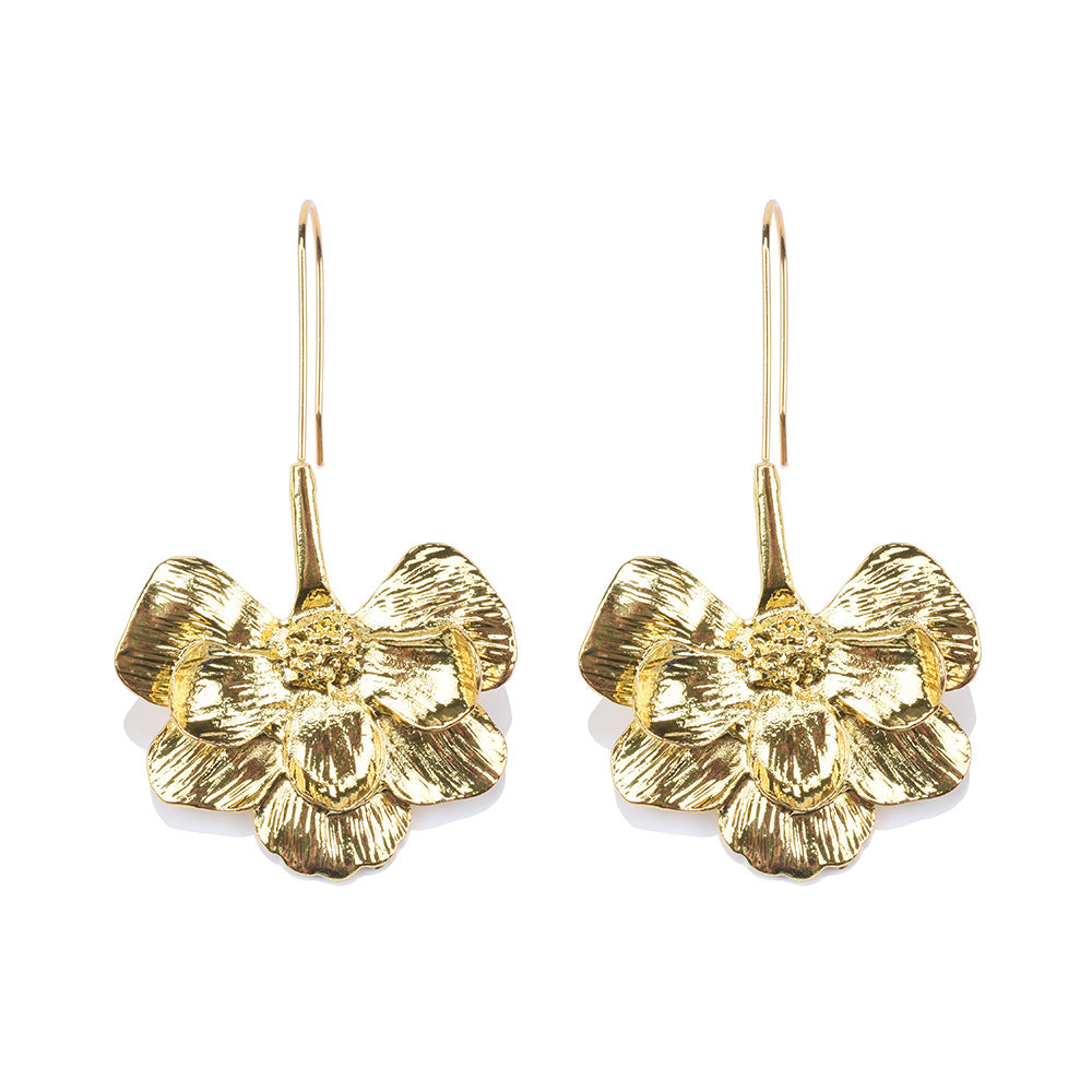 NEW 2020 Gold & Silver Flower Earrings