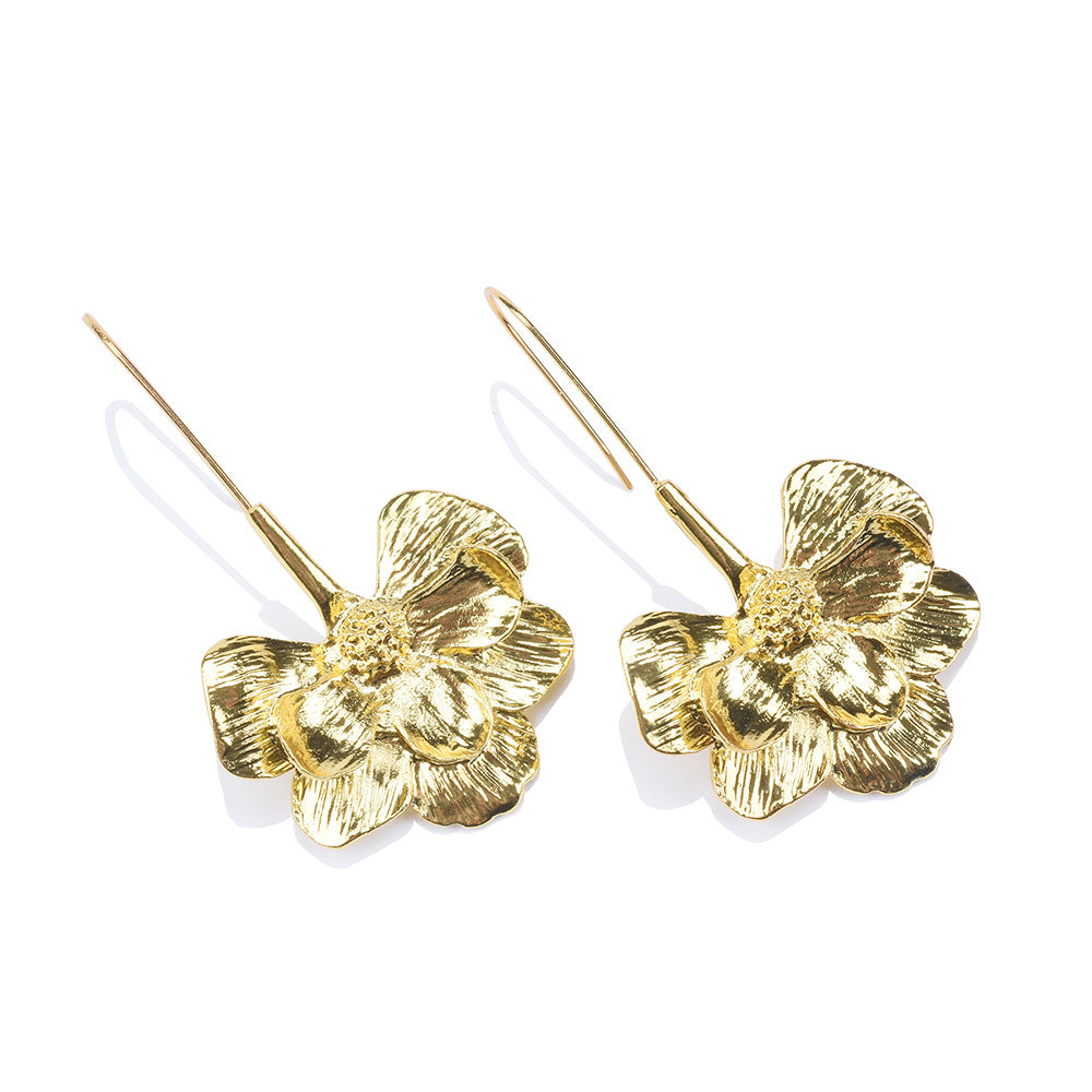 NEW 2020 Gold & Silver Flower Earrings