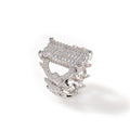 CZ Diamond Embellished Hip Hop Ring