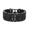 Bling Hip Hop Watch Strap Bracelet