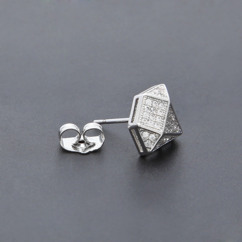 Diamond Ear Stud Earrings