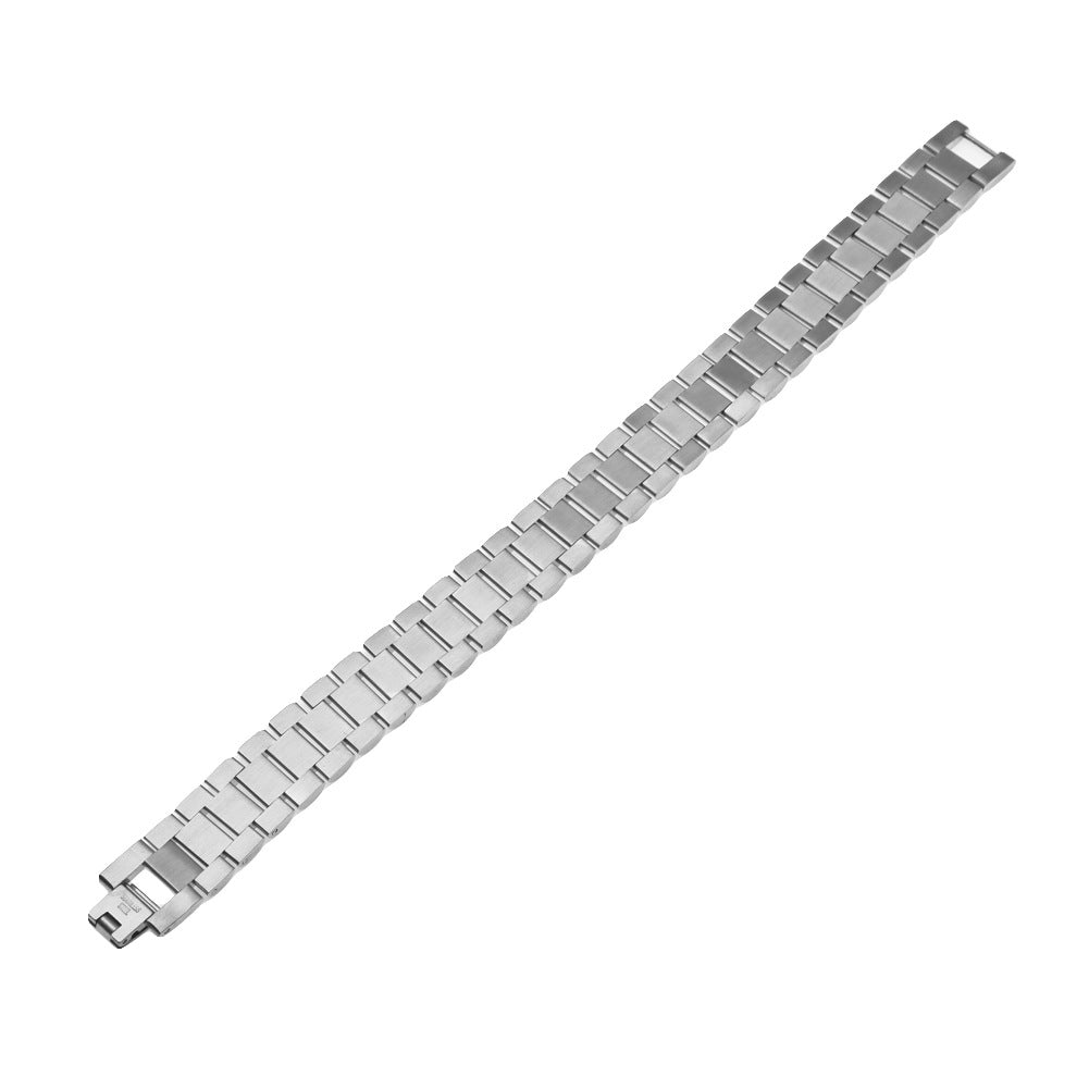 Solid Steel Watch Band Bracelet