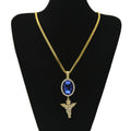 CZ Diamond Angel Exaggerated Chain Necklace