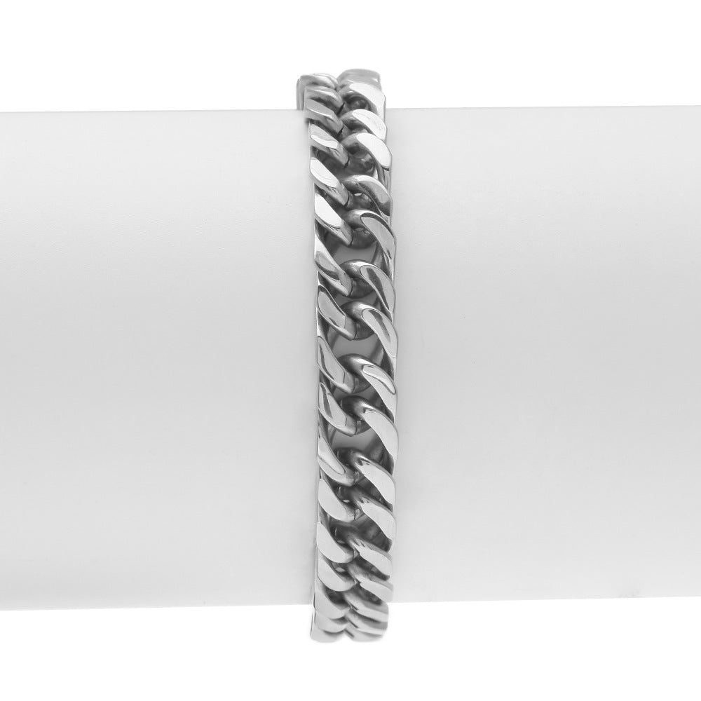 Classic Stainless Steel Chain Bacelet