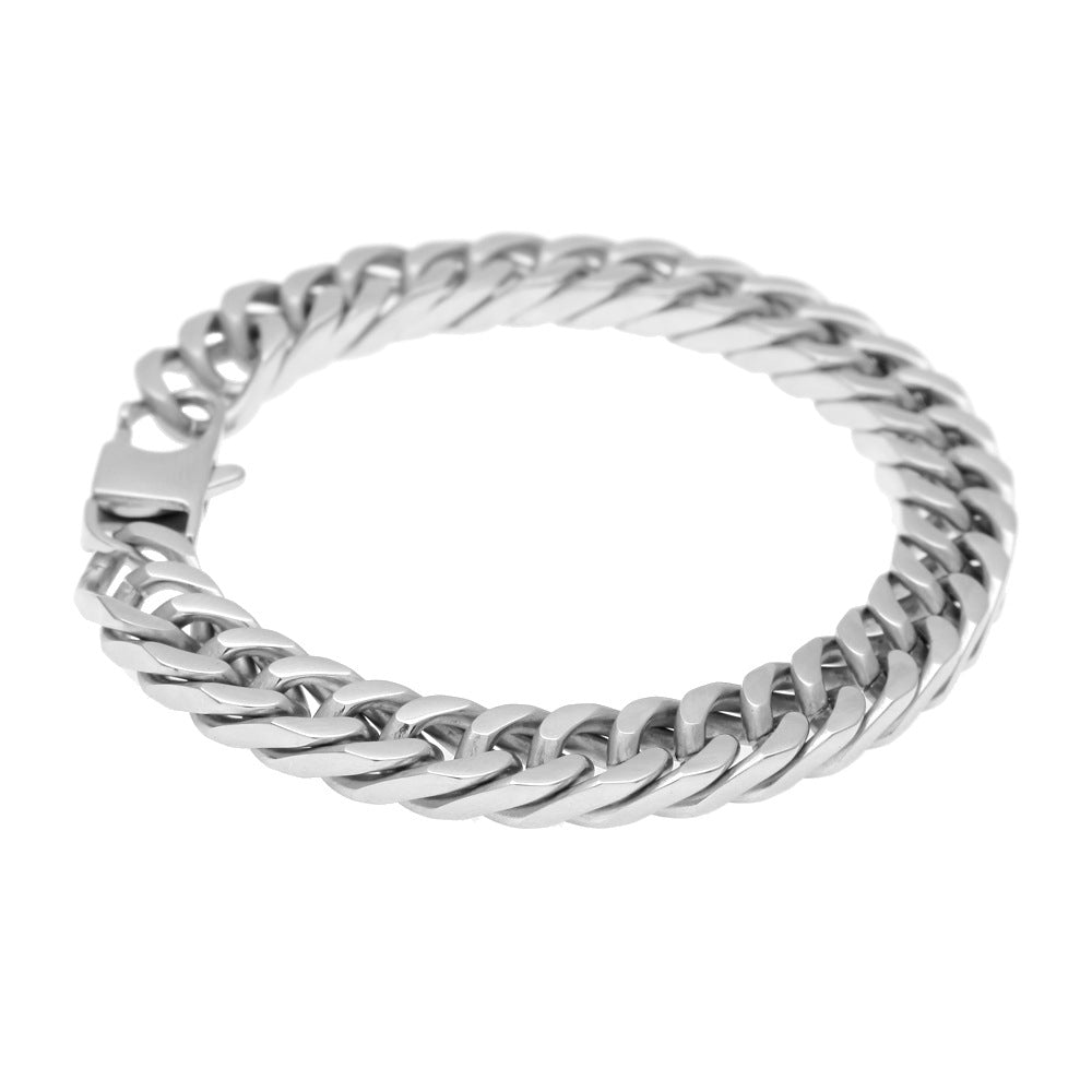 Classic Stainless Steel Chain Bacelet