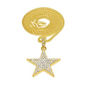 Full CZ Diamond Star Necklace