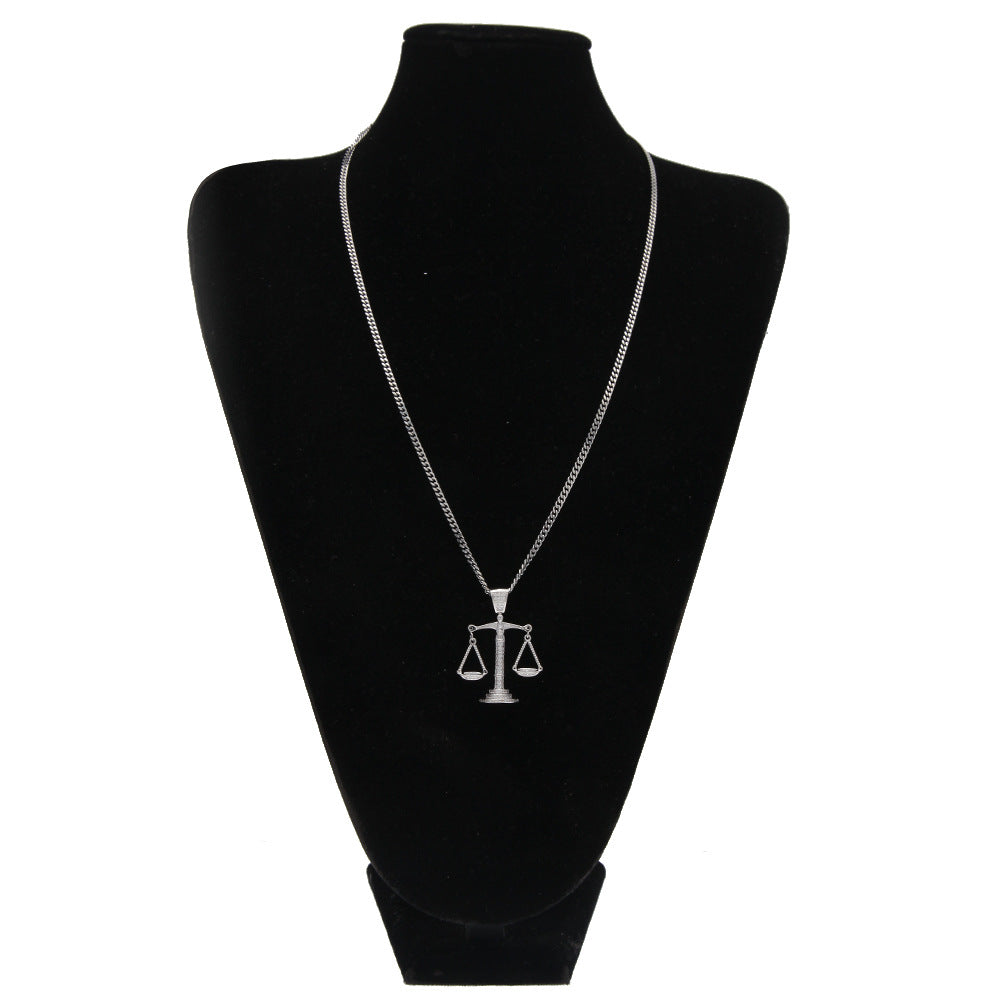 Libra Horoscope Pendant Necklace