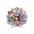 Crystal Blossom Ring