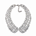 Full Pearl Collar Necklace