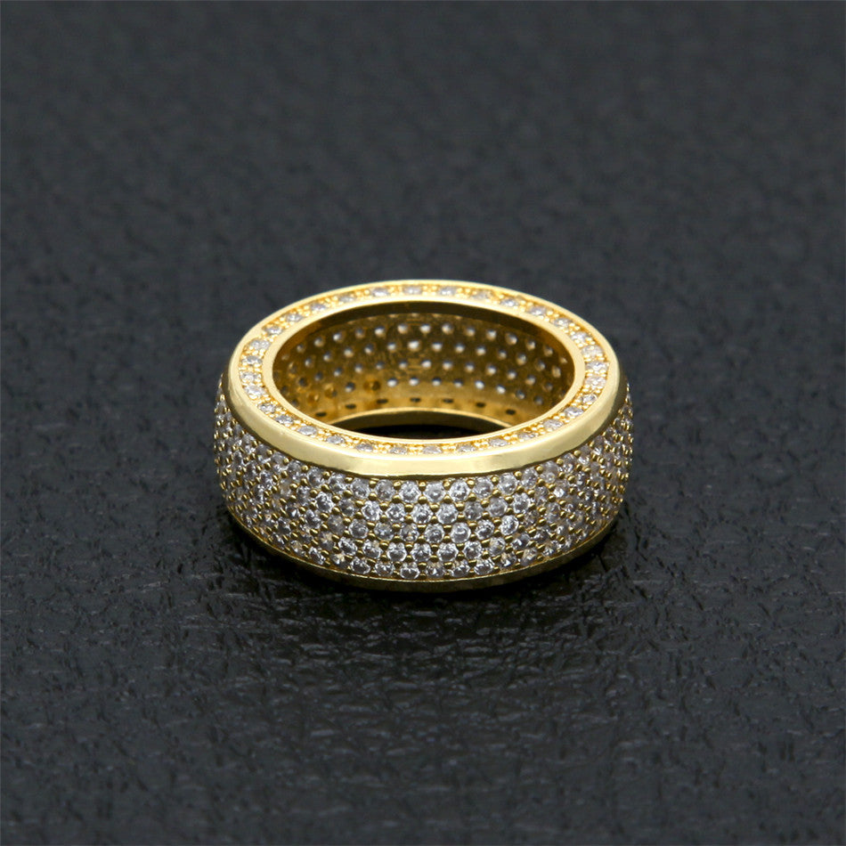 Embellished Hip Hop Ring