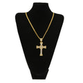 Glistening Hip Hop Crucifix Necklace