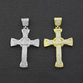 Glistening Hip Hop Crucifix Necklace