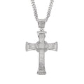 Glistening Hip Hop Crucifix Necklace