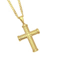 Modern Religion Crucifix Pendant Necklace