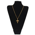 Modern Religion Crucifix Pendant Necklace