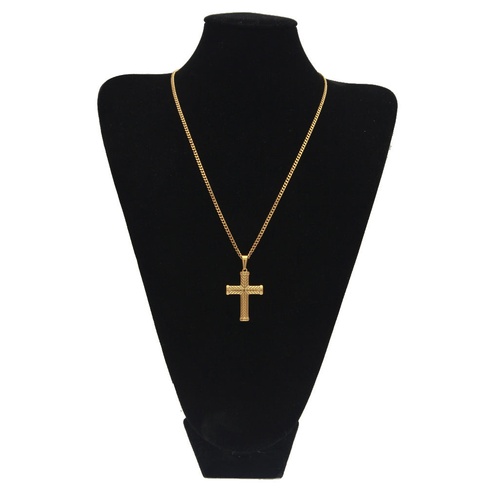 Modern Religion Crucifix Pendant Necklace