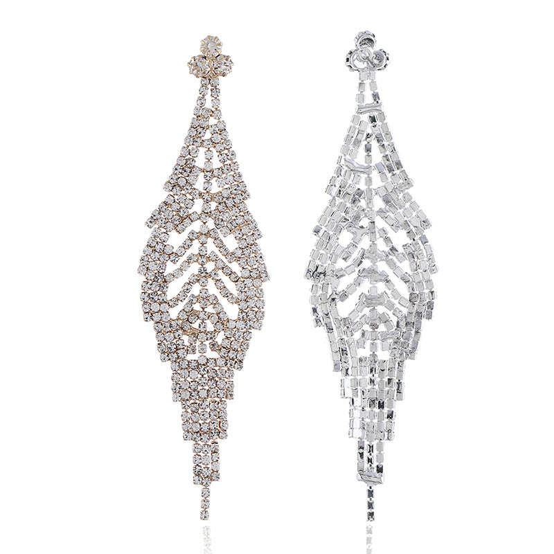 Shimmering Chandelier Earrings