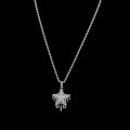 Shooting Star Shining Meteorite Pendant Necklace