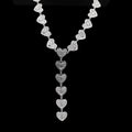 Heartbreaker Trailing Love Heart Necklace