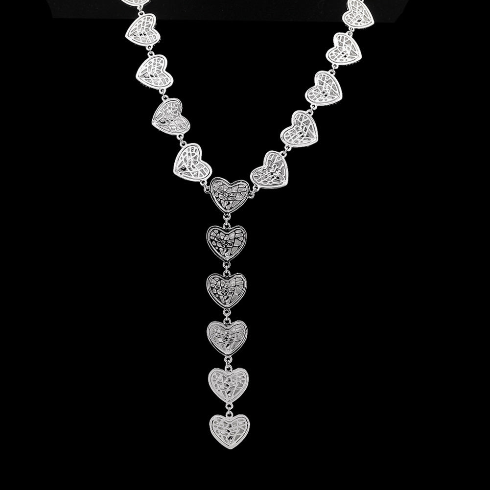 Heartbreaker Trailing Love Heart Necklace