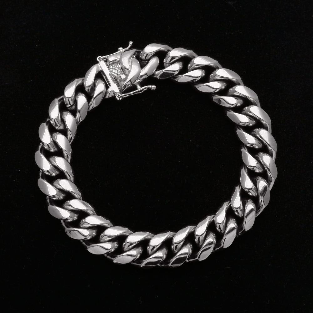 Hip Hop Extra-Thick Cuban Chain Bracelet